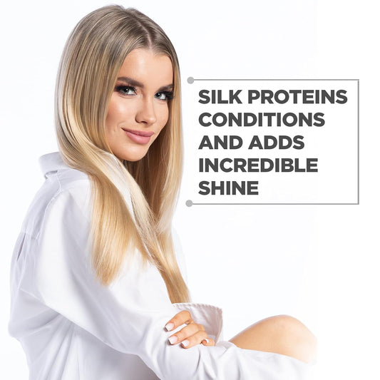 Silk Therapy Conditioner, Moisturizes & Conditions Hair for Incredible Shine, Sulfate, Paraben, & Cruelty-Free, 34 Oz